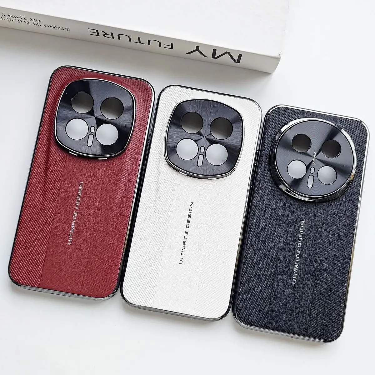 Für Huawei Honor Magic 8 Pro Air Case Luxus-Plattierung Harte PU-Linsenschutz-Rückabdeckung Hülle für Magic 8 Pro 8 RSR 8 Lite Schutzhülle