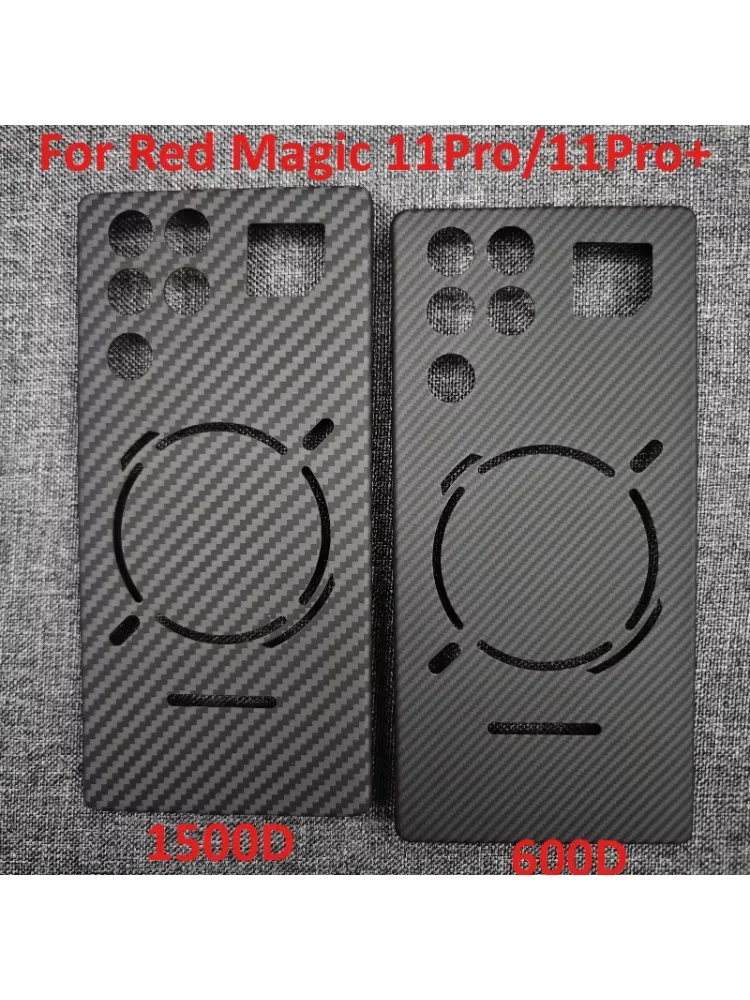 Etui z włókna węglowego do Nubia Red Magic 11Pro /11Pro+ Pokrowiec z włókna aramidowego Ultracienka, lekka osłona ochronna Akcesorium do telefonu — zdjęcie produktu 7