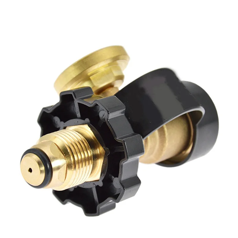 

Разъем адаптера пропана Латунный адаптер бака со светящимся манометром Адаптер Конвертер бензобака SL-YK01-1-B51B