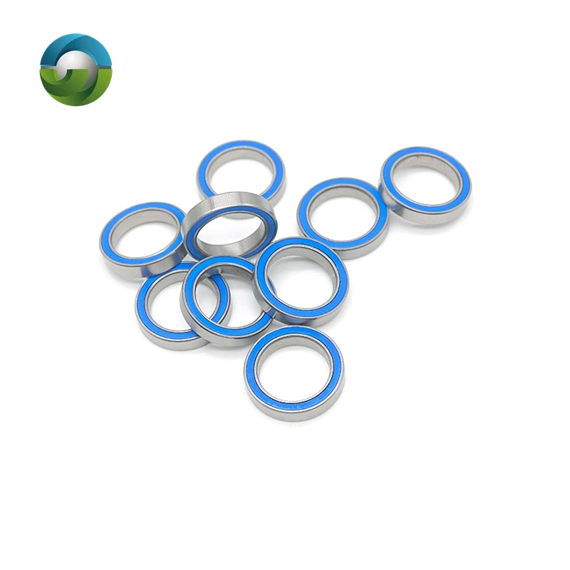 10Pcs 6701RS 12x18x4mm ABEC-7 Hobby Electric RC Car Truck 6700 6702 686 688 MR85 MR105 -2RS Blue Sealed Deep Groove Ball Bearing