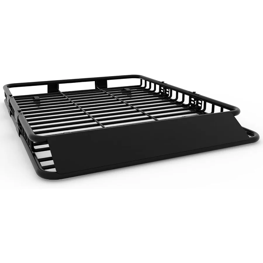 

Универсальная корзина для багажника на крышу 64 x 50, вместимость 200 фунтов для внедорожников, грузовиков и транспортных средств, сверхмощная корзина для багажника на крыше с