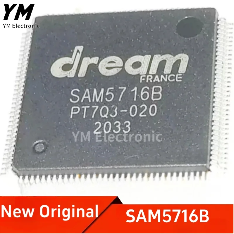 New Original SAM5716B SAM5716 LQFP128 DSP Digital audio processor chip