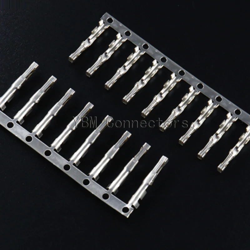 

100pcs/Lot MX2.54 Terminal for DuPont with Lock Rubber Shell Buckle Plug 2.54mm Pitch Female Terminals