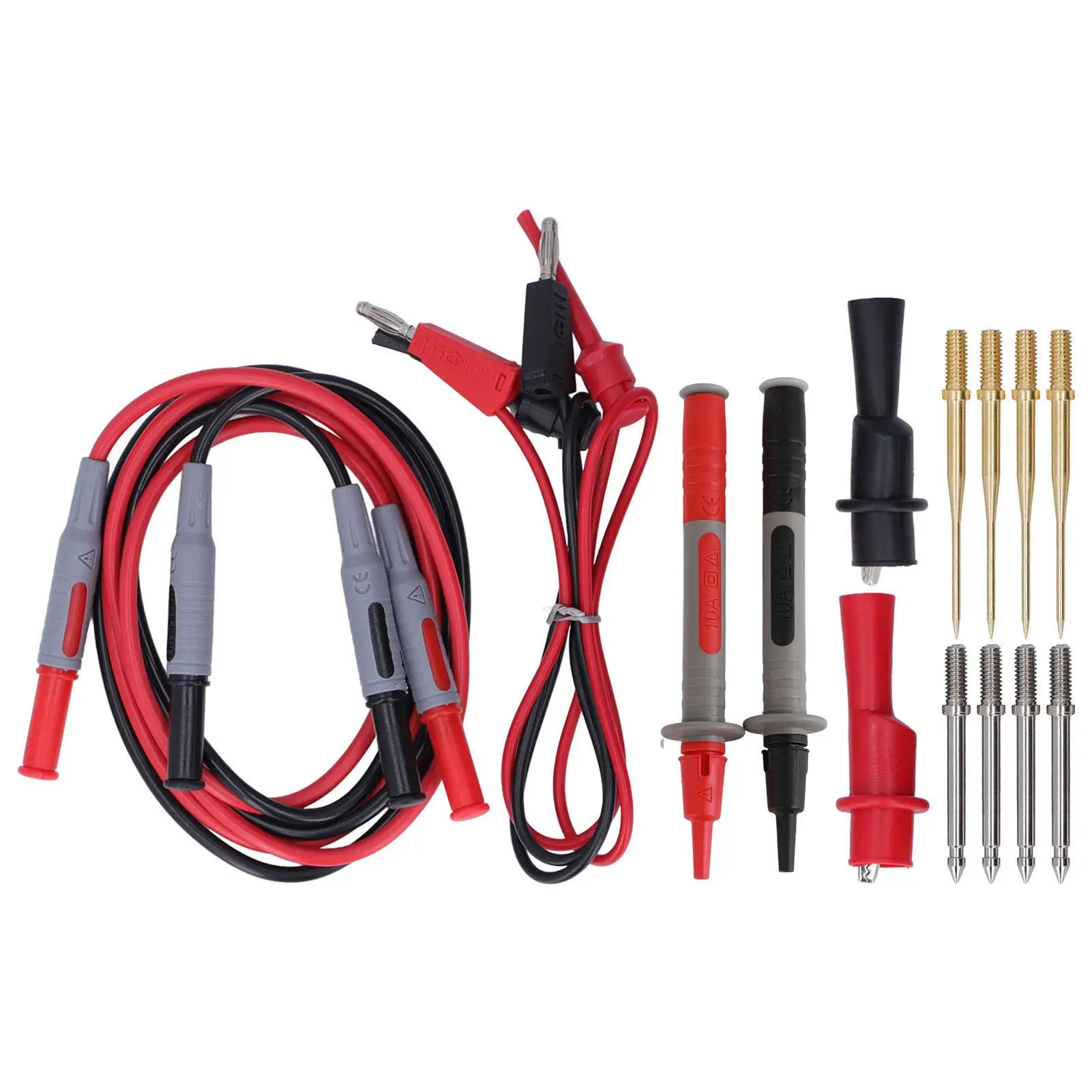 

Мультиметр Тестовые щупы Многофункциональные тестовые крючки Устойчивые к коррозии для лабораторных и ремонтных автомобилей