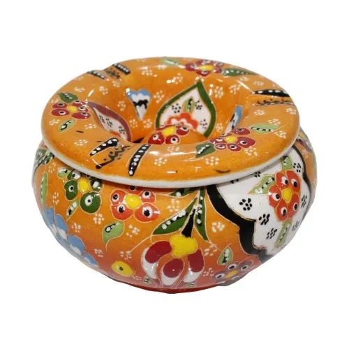 Anatolian Tile Hand Decor Smell Does Not Cover Ashtray