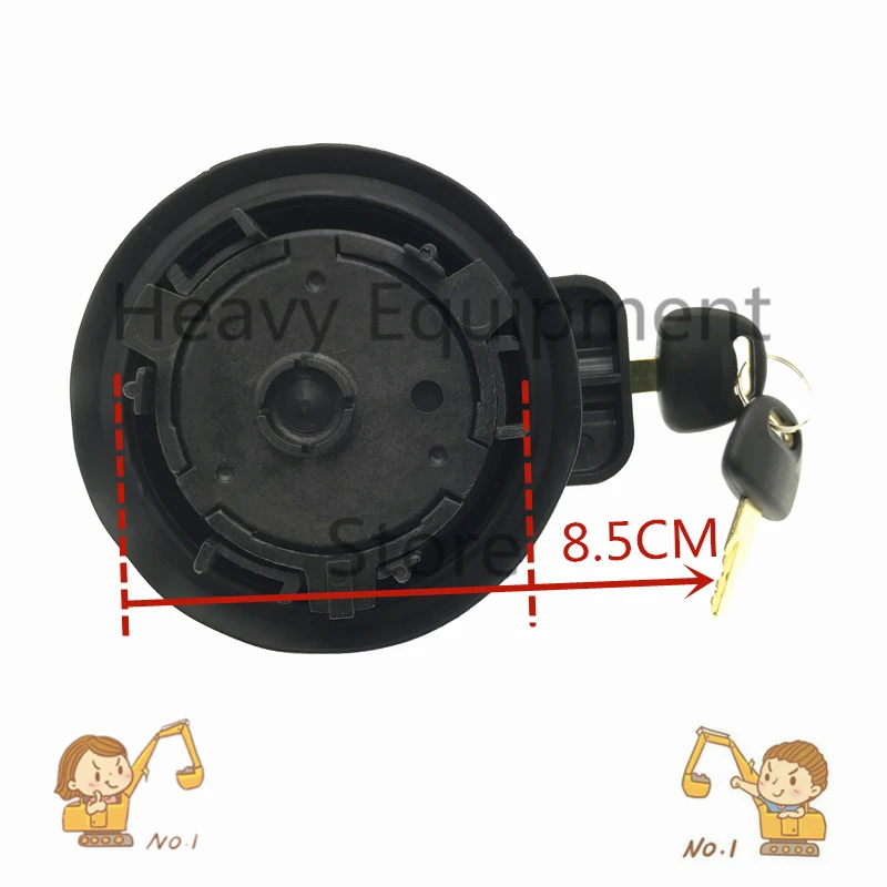 Diesel Fuel Tank Cover For Hitachi Zaxis ZAX60 70 200 210 240 360-5G FYA00010024 Excavator Accessories