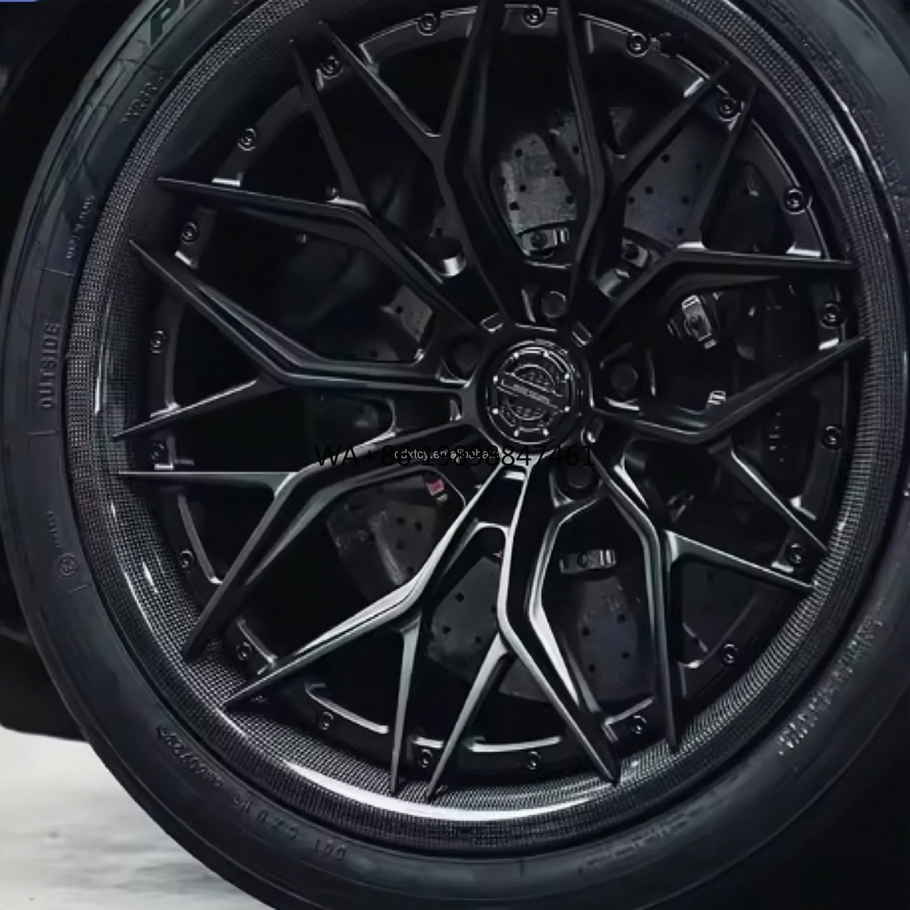 

Custom Forged Monoblock Beadlock Wheels Luxury 16-22 Inch Glossy Black 5x114.3 5x130 5x112 Alloy for Cars