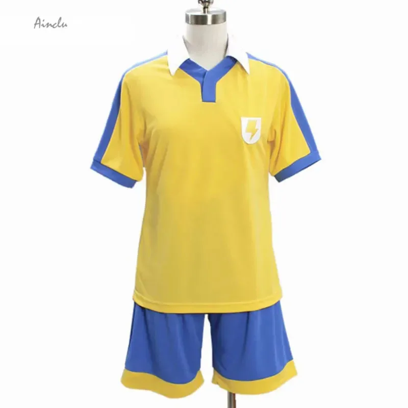 

Nene 2025 Ainclu New Inazuma Eleven Raimon School Золотой футбольный трикотаж Косплей Костюм