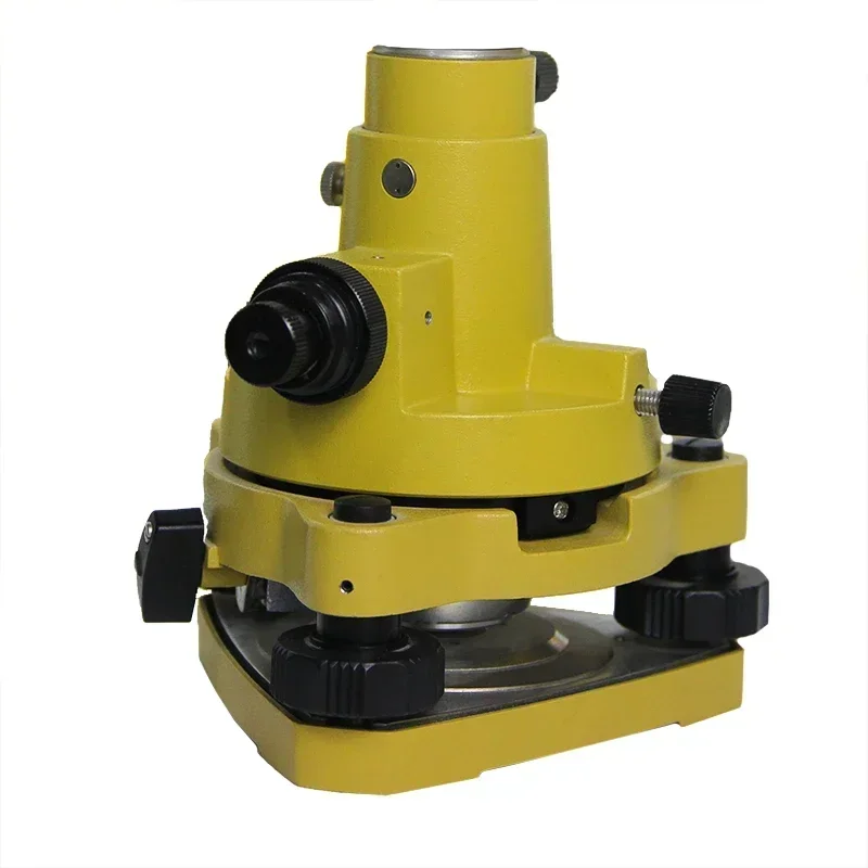 Tribrach and adapter with optical feather prism