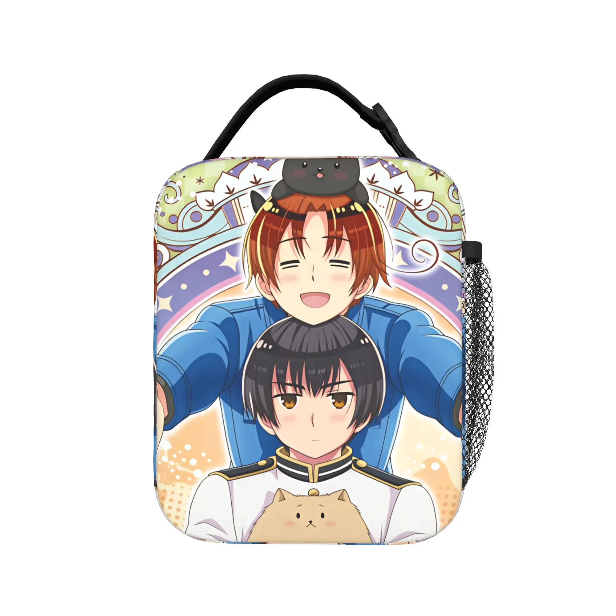 Hetalias Axis Powers Lunch Bag  Cute Lunch Box For Child School Convenient Cooler Bag Oxford Graphic Design Thermal Lunch Bags
