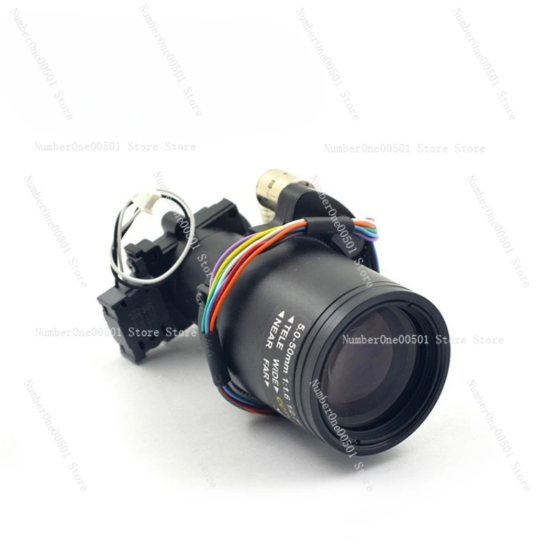 YT30017JZ Motorized Zoom Lens 2MP HD IR-CUT Switcher Assembly 6.5-42.5mm High Transmittance Low Distortion DIY