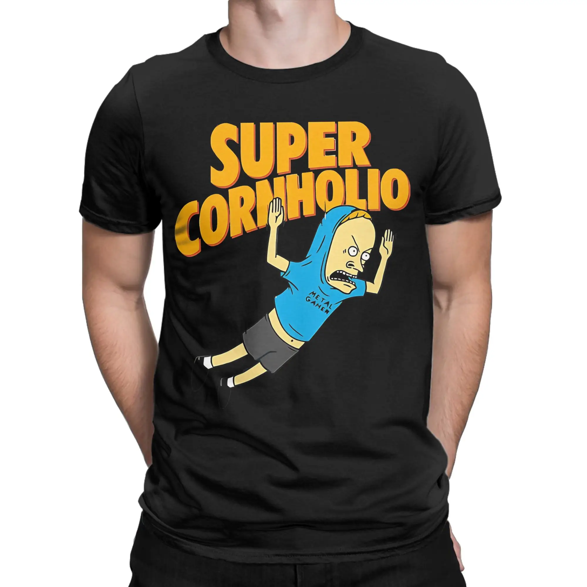 

Cornholio Beavis and Butthead T-Shirt for Men Women Awesome Cotton Tee Shirt Round Neck Short Sleeve T Shirt Gift Idea Tops