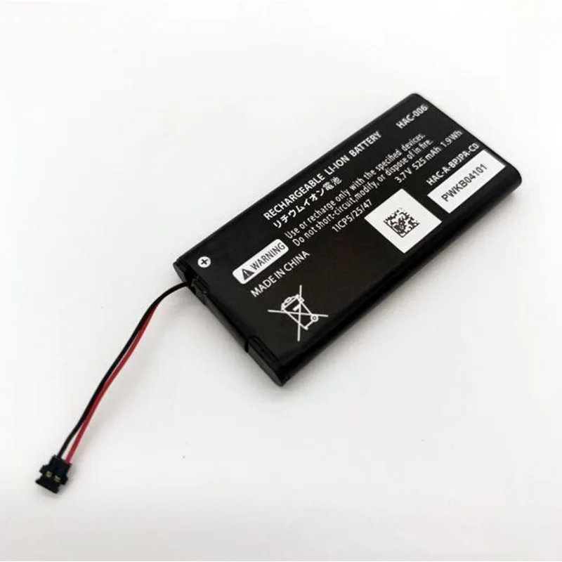Batterie HAC006 525mAh pour Nintendo Switch HAC 006 HAC-015 HAC-016 HAC-A-JCL-C0 HAC-A-JCR-C0 Switch NS Joy-Con, 10 pièces, flambant neuf