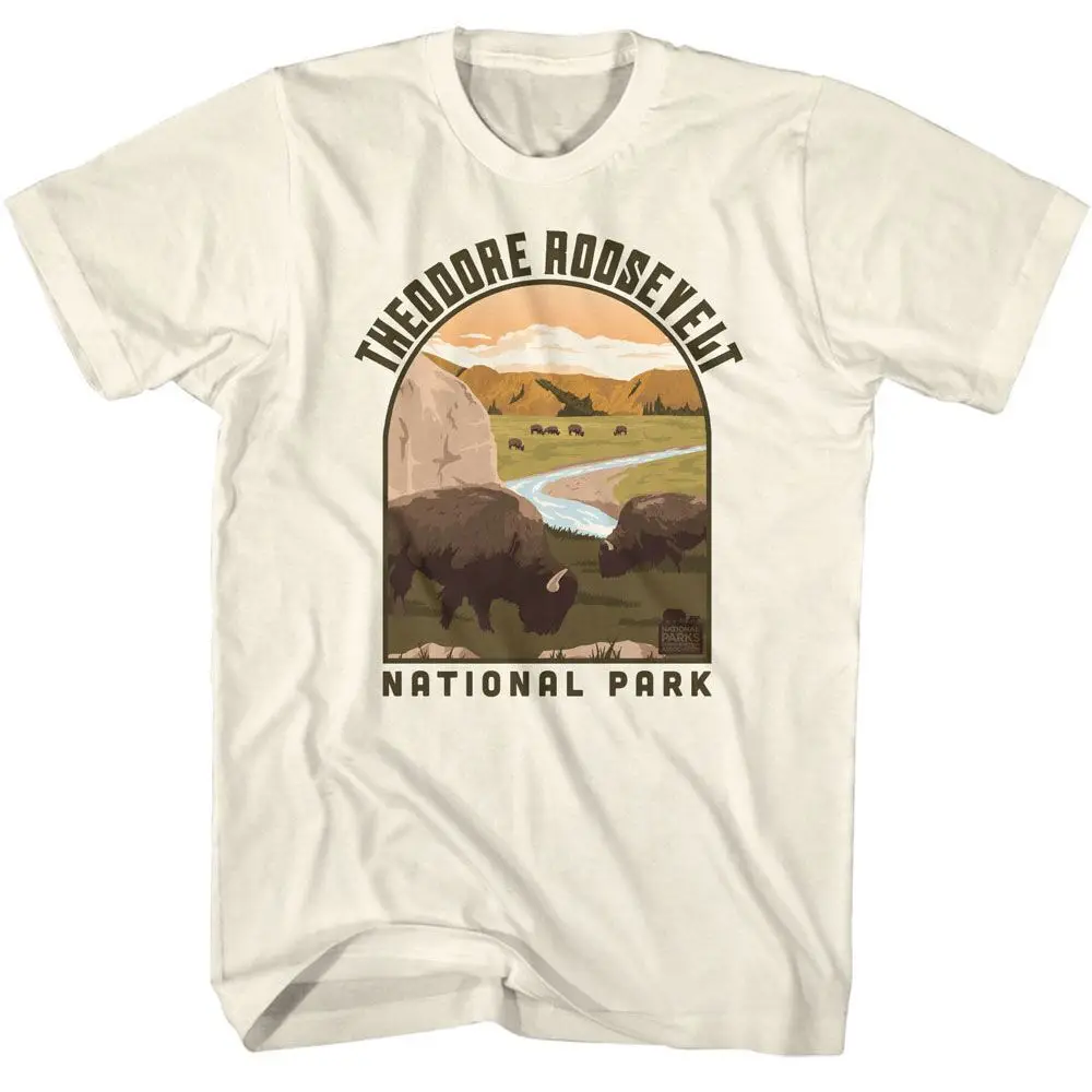 National Parks Theodore Roosevelt Landscape Shape Natural Brands Shirt