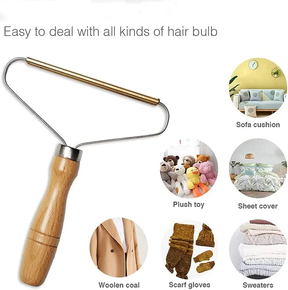 Eliminador de pelusas portátil, cepillo para quitar el pelo de mascotas, alfombra, abrigo de lana, ropa, pelusa, Pellet, afeitadora Manual, raspador, herramienta de limpieza