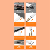 32-In-1 Electronic Cleaner Kit Laptop Keyboard Phone Cleaning Brush Headset Clean Pen Screen Cleaner Keycap Puller Set-ABLI