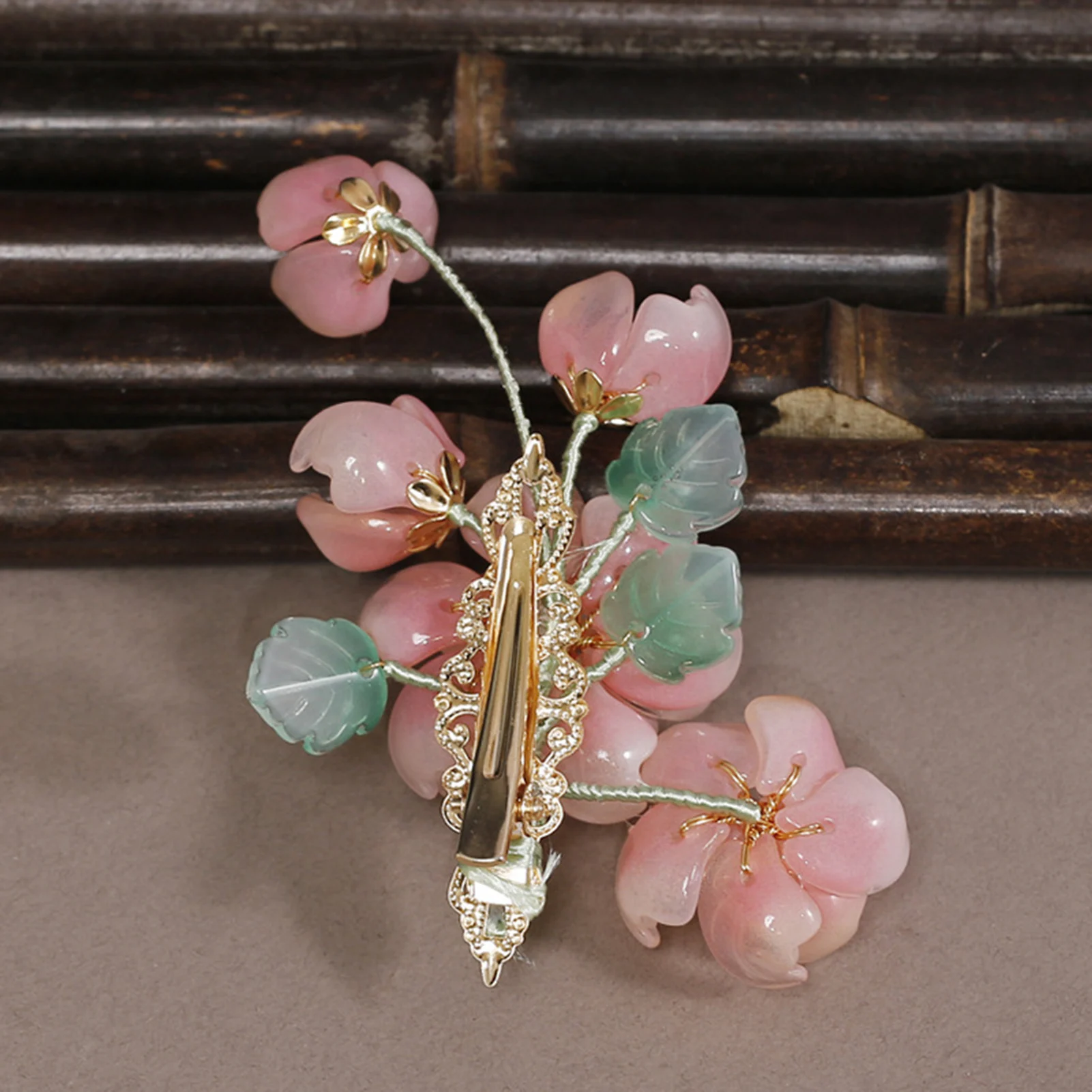 

Vintage Hairpin Chinese Hair Clips Hair Accessories Flower Hanfu Headdress Pearl Barrettes Antique Headpiece Hair Jewelry