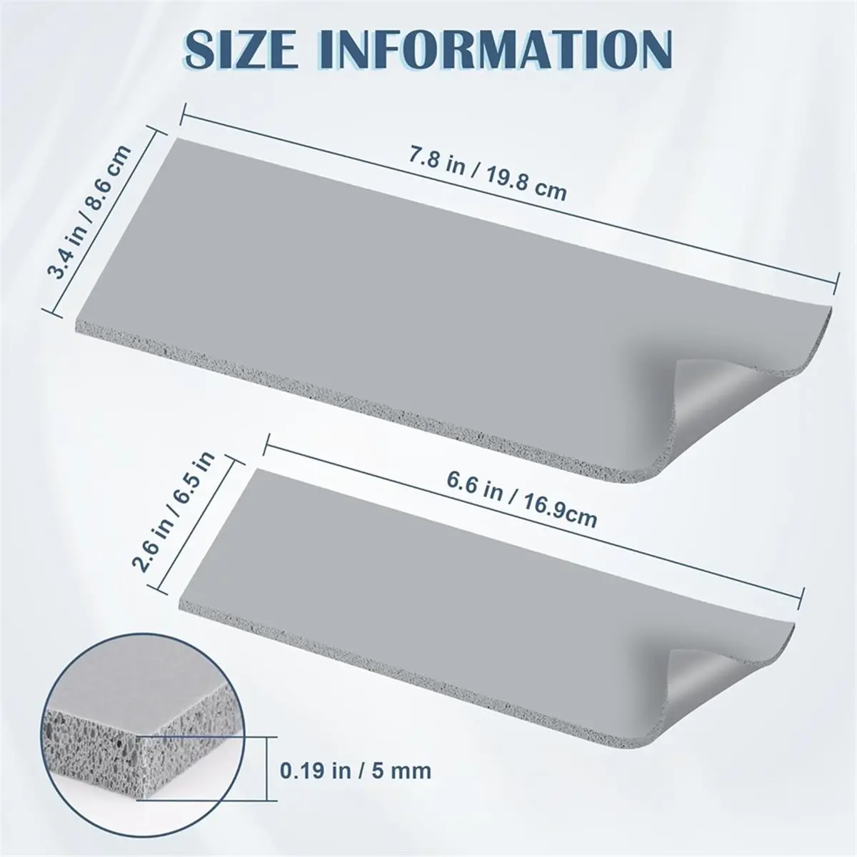 Reliable- 6P Silicone Heat Pad Transfer Sponge Heat Ironing Cover Pad for Hat Transfer Vinyl Ironing Mat for DIY Home Use