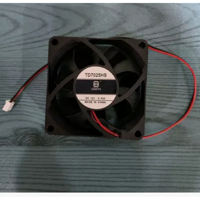 HJY   1 PCS New DWPH TD7025HS 12V 0.40A 2-wire cooling fan *ll