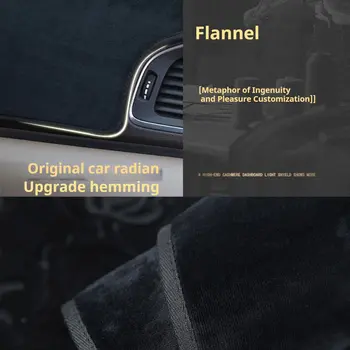 Flanelová rohožka do palubní desky pro Toyota Crown Royal S150 JZS151, rok výroby 1995 - 1999, příslušenství, kryt palubní desky, ochranný koberec, rohožky do palubní desky 10 nejlepší prodej Rohožka do palubní desky Toyota Crown - №8