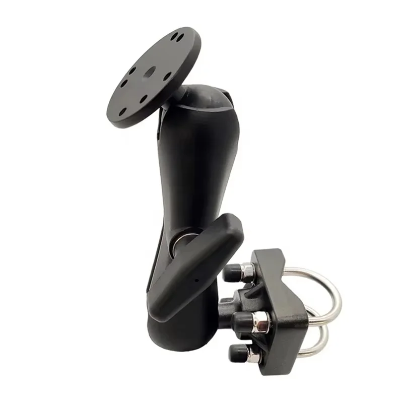 

-BOFF 1.5Inch C Size Double U-Bolt Rail 1.5Inch Ball Mount With 1.5Inch Round Ball Base- Medium