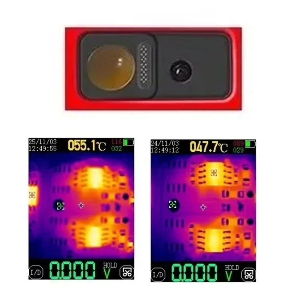 Lente Macro para Imager Térmico ET14S, Foco Curto de 2,5cm para Inspeção de PCB SMD, Acessório de Detecção Infravermelha