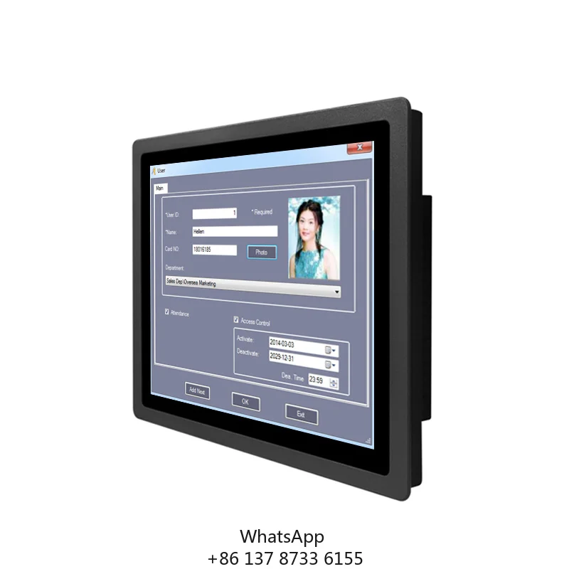 15.6 Inch Android Led Wall Mounted Industrial Touch Panel Pc Android Led Monitor For Industrial Computer & Accessories