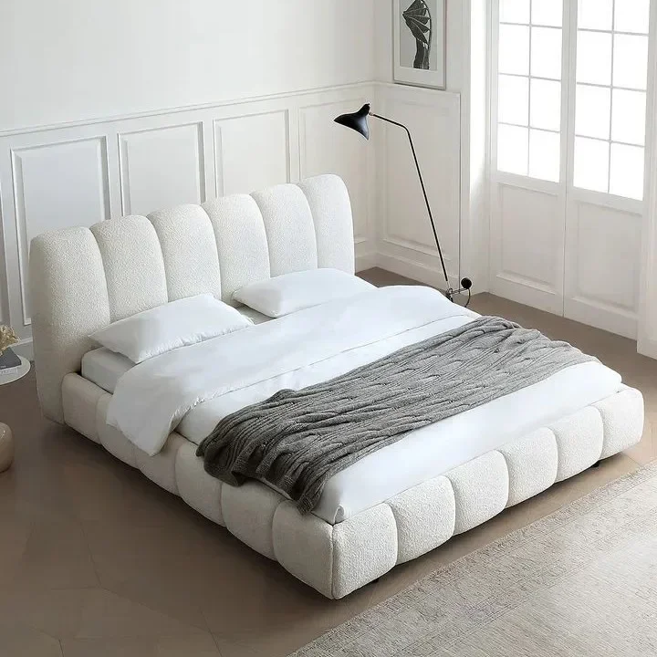 

Bread bed Fabric soft bag bed Easy to take care of Double bed 1.8 meters 1.5 Master bedroom tatami