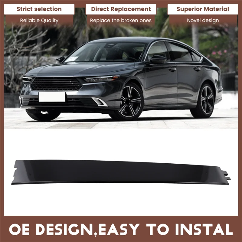 

Строгий для Honda Accord 2018-2022, автомобильные аксессуары, молдинг на дверную стойку, задняя левая рама, отделка окна, гарнир 72970-TVE-H01, аксессуары