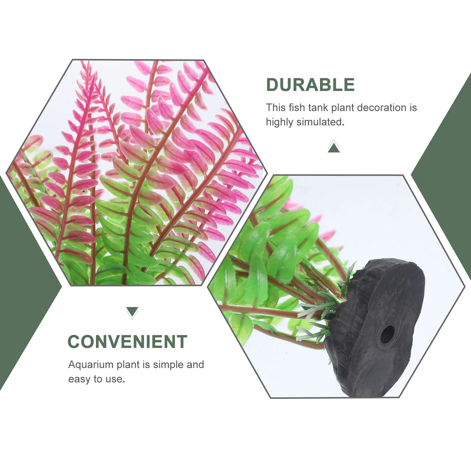 

12pcs Aquarium Plants Decor Water Grass Decoration Vivid Faux Plant Lifelike Fish Tank Accessories Desktop Aquatic Decor Safe