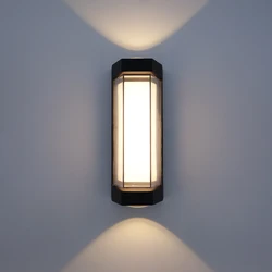 Nordic Aluminum Wall Lamp Modern Style indoor Wall Light IP65 Waterproof Up Down Corridor Lights for Home Stairs Bedroom Bedside