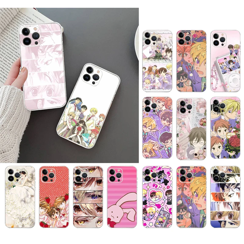 

Phone Case For iphone 17ProMax 17 Pro Air 16 15 14 13 Pro Max 16 15 14 13 Pro 15Plus Ouran High School Host Club