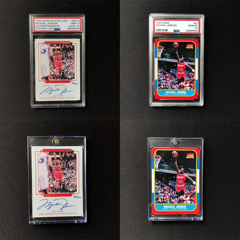 DIY 1999 Carte autographiée Michael Jordan faite maison – Copie originale de la carte de rookie classique