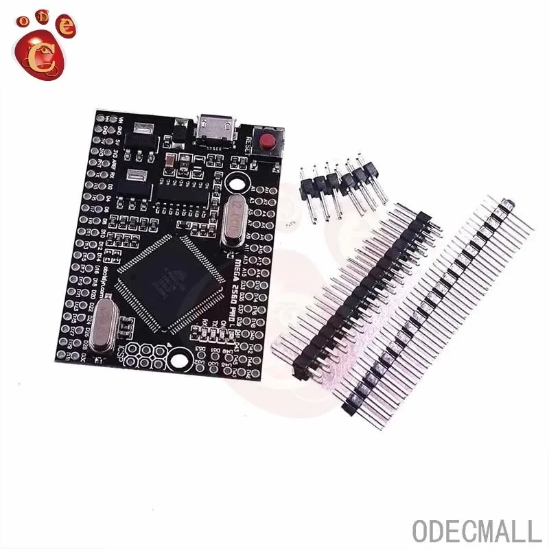 Mega2560 Mega 2560 PRO MINI 5V (Embed) CH340G ATmega2560-16AU MICRO TYPE-C With Male Pinheaders Compatible For Arduino Mega