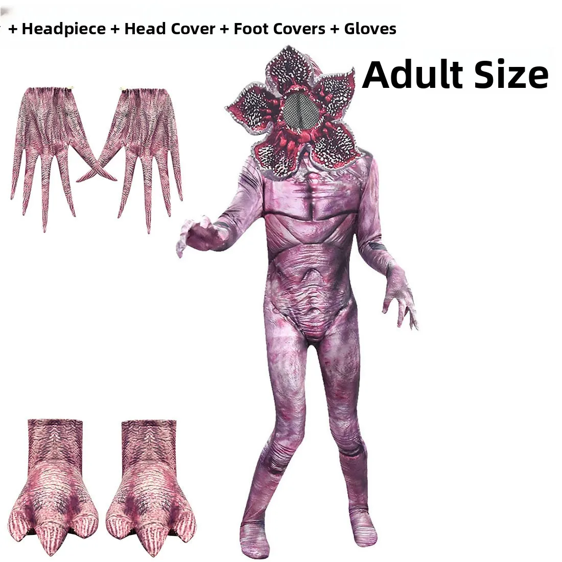 ชุดคอสเพลย์ผู้ใหญ่ ชุดซอมบี้สยองขวัญ สำหรับวันฮาโลวีน ลายดอกไม้ ผ้าโพลีเอสเตอร์ ชุดแสดงบนเวที แฟชั่นสำหรับผู้หญิง