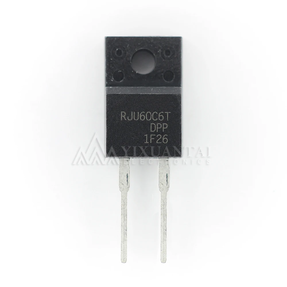 10pcs/lot   NEW origina RJU60C6TDPP-EJ RJU60C6T  RJU60C6TDPP RJU60C6TD PP-EJ  TO220 Triode Transistor TO-220