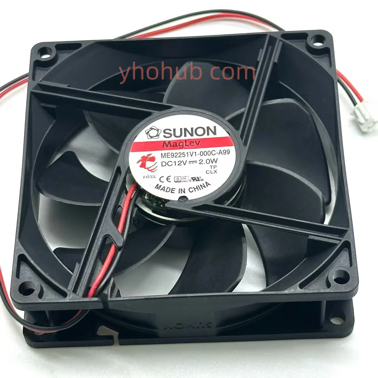 

SUNON ME92251V1-000C-A99 DC 12V 2W 90x90x25mm 2-Wire Server Cooling Fan