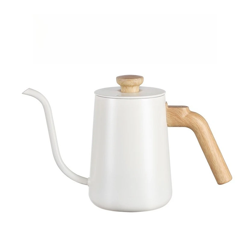 C07Hand-brewed Coffee Pot Household Stainless Steel Long-mouth and Thin-mouth Pot 304 Stainless Steel Thin-mouth Hand-brewed Pot