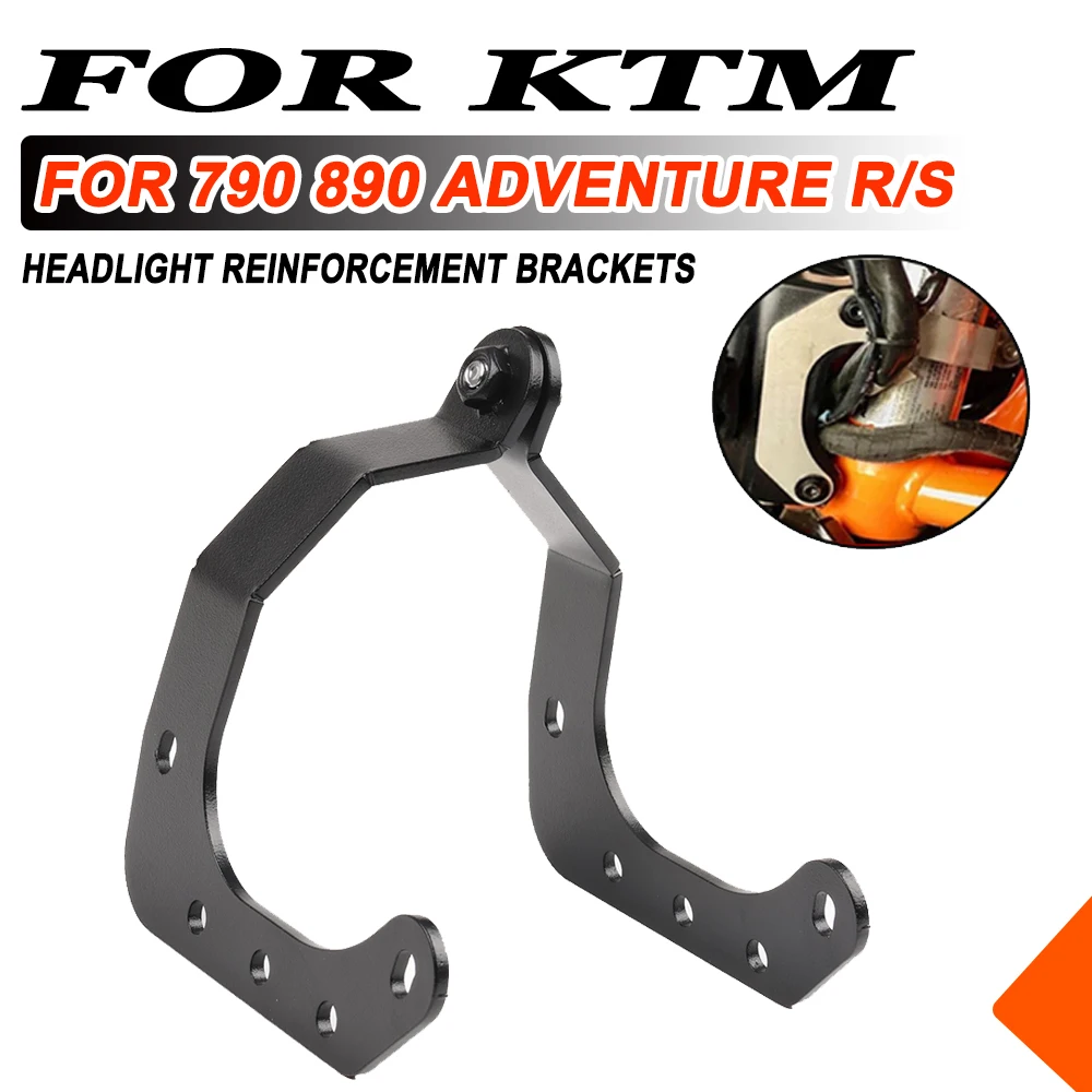 

For KTM 790 ADVENTURE S R 790ADV 890ADV R S 2023 890 ADVENTURE R 2022 Motorcycle Neck Brace Headlight Reinforcement Bracket