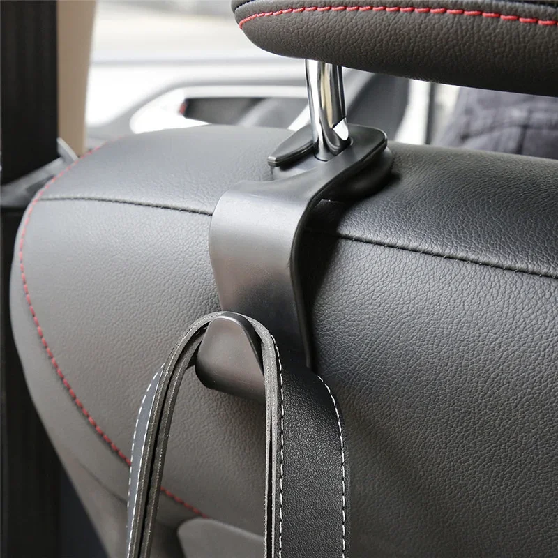 Universal Car Seat Back Hanger Car Seat Headrest Hook Storage Hanger Vehicle Back Seat Hidden Hook Auto Interior Car Accessories
