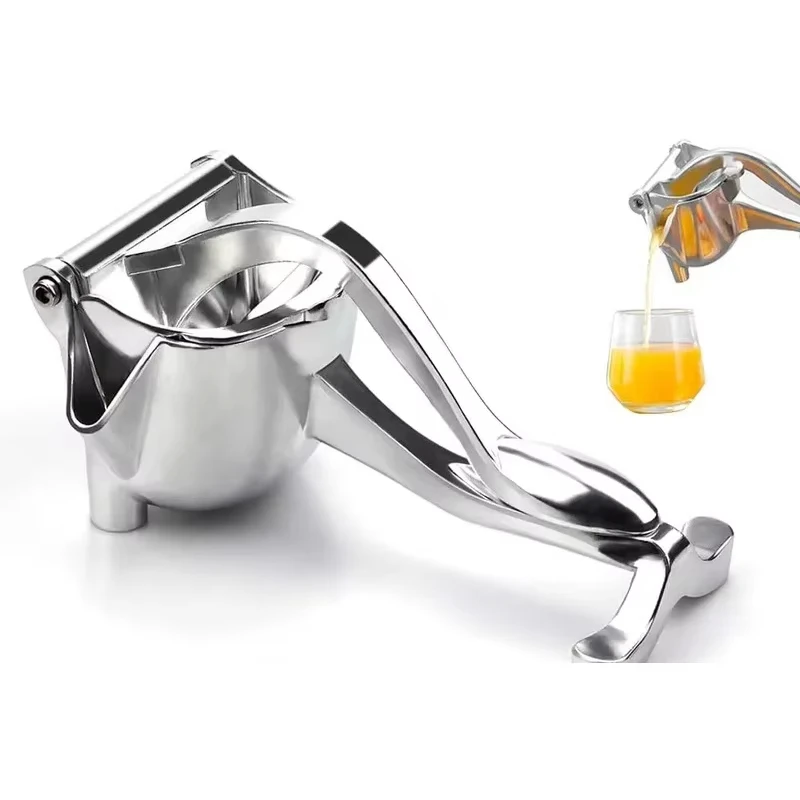 Espremedor de Suco Manual em Liga de Alumínio, Espremedor de Pressão Manual para Romã, Laranja, Limão, Cana-de-Açúcar, Ferramentas de Cozinha e Bar