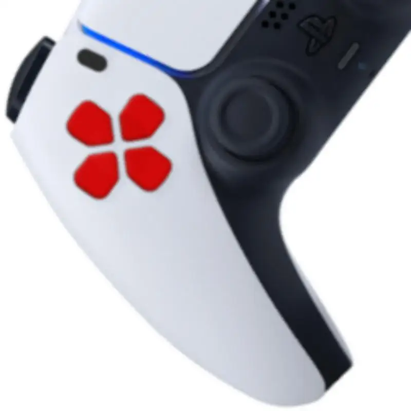GEARZ Ergonomische geteilte D-Pad-Tasten (SDP-Tasten) kompatibel mit PS5/PS5 EDGE – Detail 2