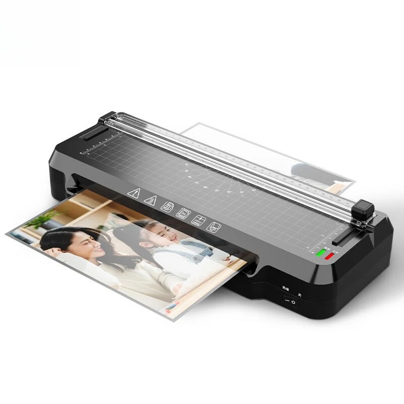GQ400 photo plastic sealing machine, office household plastic machine, photo laminating machine, hot mounting photo files and