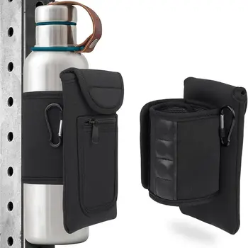 Porte-bouteille magnétique intégré pour la salle de sport, support de sac d'eau, poudres à manches magnétiques, aimant pour des rêves faciles, fixation à la surface métallique, 1 PC