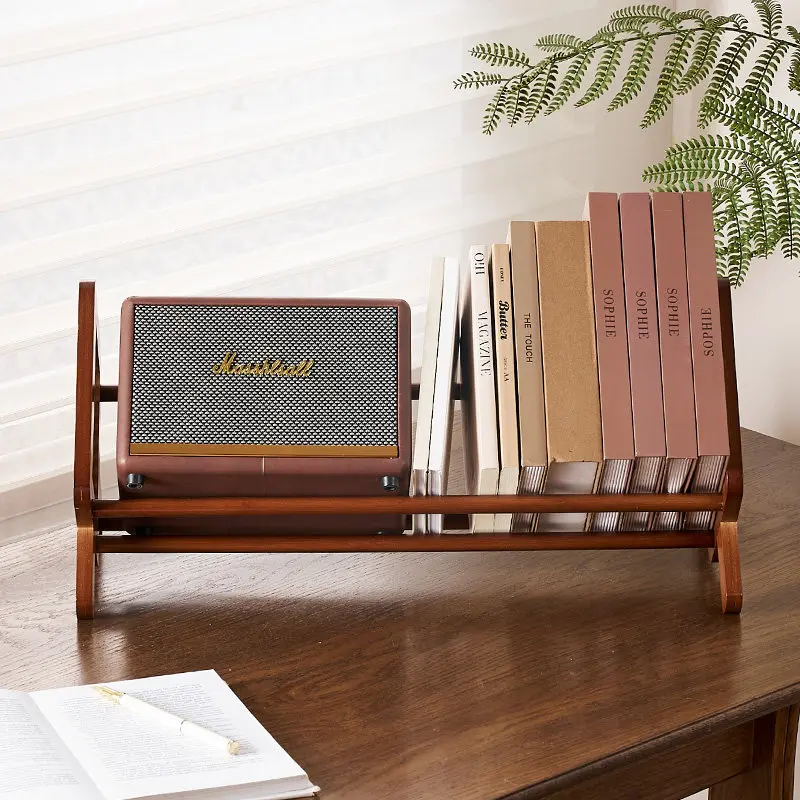 Simple bookshelf bedside small desktop office shelf student children bedside bay window table storage