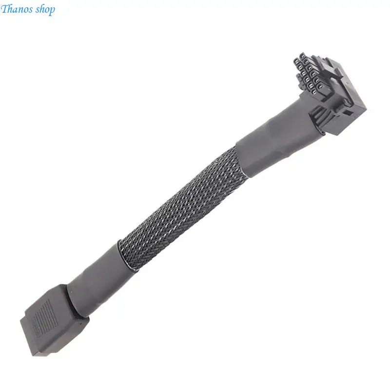 30cm PCIe5.0 2VHPWR 16Pin Cable Cable for Seamlessly GPU Connection in Office Accessories X37A