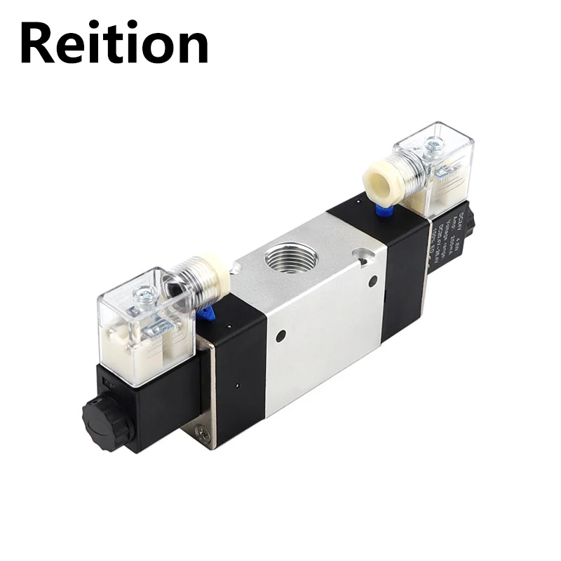 

Reition 3V420-15 Pneumatic Air Solenoid Valve DC24V DC12V AC110V AC220V Two Position Three-Way Normally Closed Valve