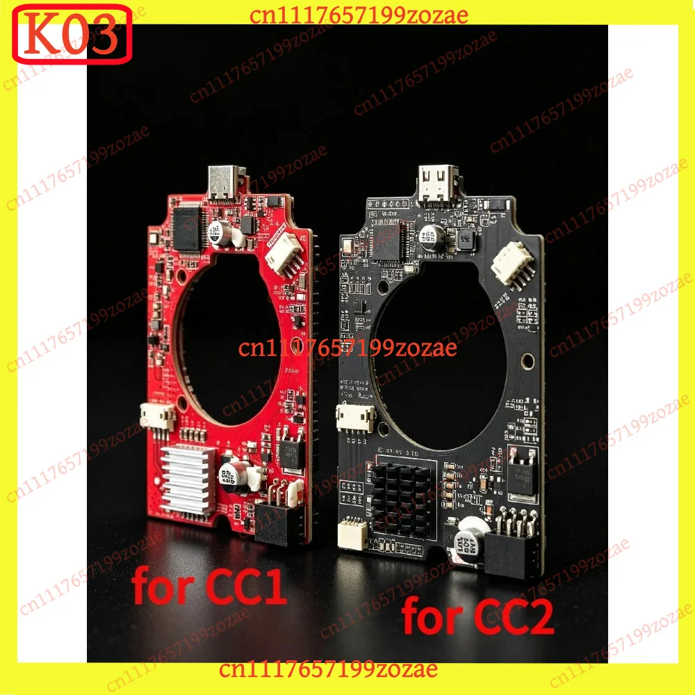 K03 CC1 CC2 Extruder Communication Board 3D Printer Replacement Spare Parts For ELEGOO Centauri Carbon 2 CANVAS