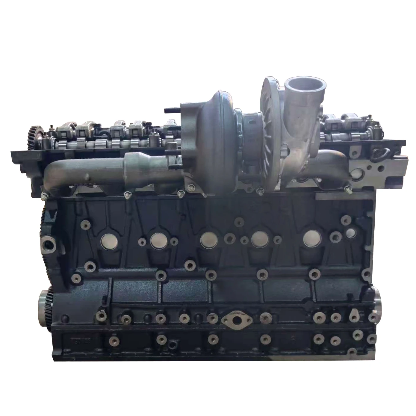 Cylinder Block Assembly and Cylinder Head Assembly Turbo Charger 6HK1 DI Remake-New Suitable for Yanmar Engine Parts