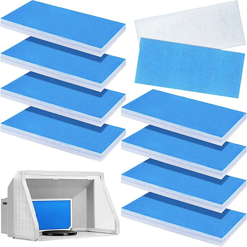 8Pcs Filter Paint Booth Filters Paint Booth Filters For Airbrushing Compatible With Master/Paasche/Sky Enterprise